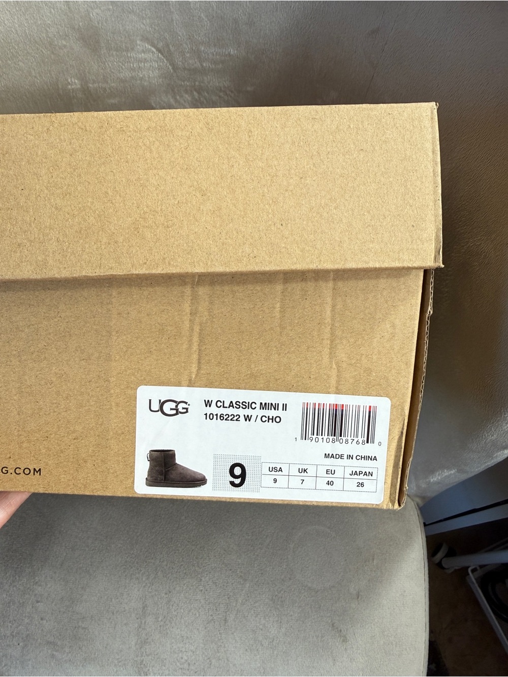 UGG W Classic Mini II - Chocolate Brown